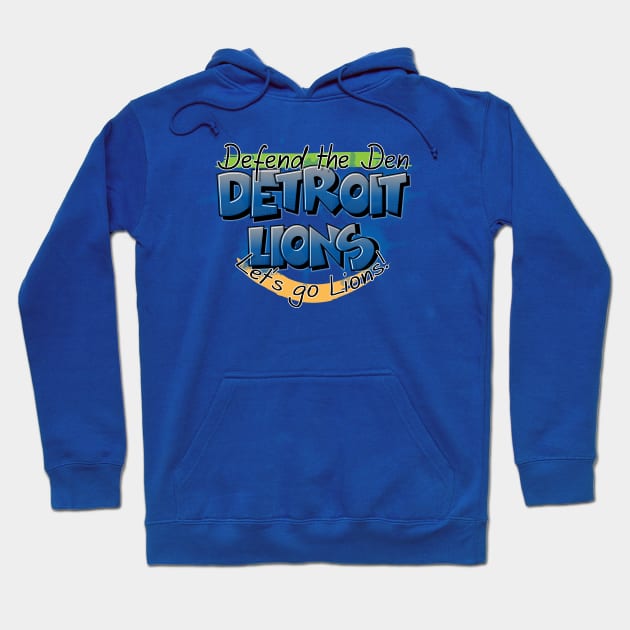 NFL Detroit vs Everybody Hoodie by ASHER